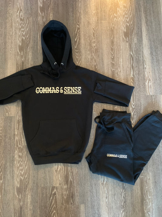 COMMAS & SENSE CLASSIC LOGO SWEATPANTS