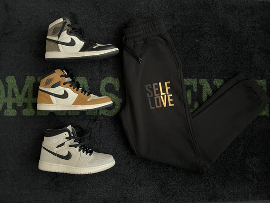 SELF LOVE SWEATPANTS 'CROWNED COLLECTION'