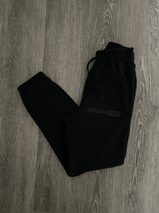 COMMAS & SENSE 3D LOGO SWEATPANTS 'SHADES OF US' PREMIUM COLLECTION