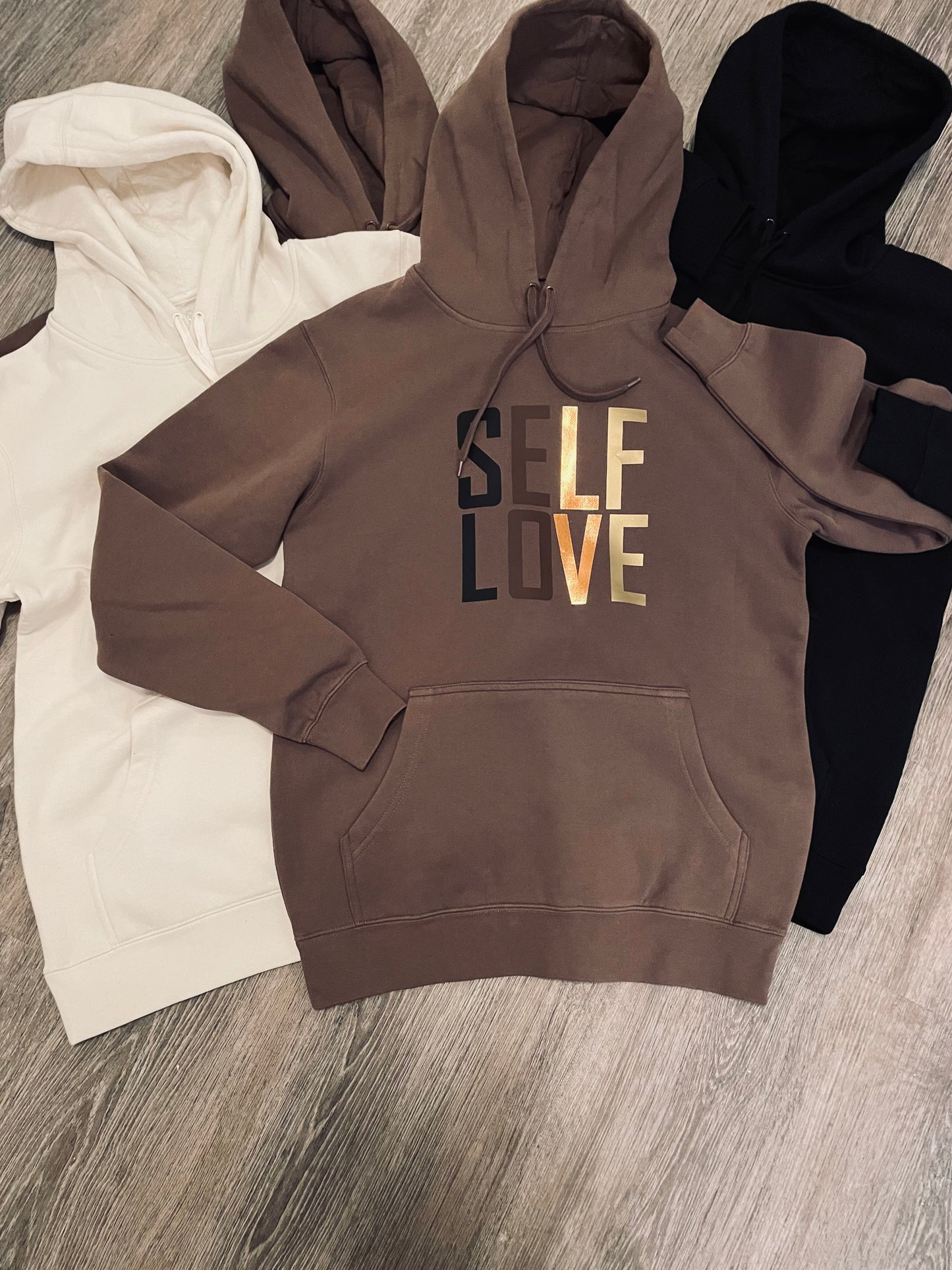 SELF LOVE HOODIE 'CROWNED COLLECTION'